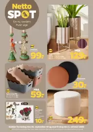 Netto tilbudsavis uge 39 Side 24: Spot Opbevaring i filt €59,00, Spot Blomsterkruske €129,00