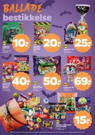 Netto tilbudsavis uge 39 Side 3: Spot halloween dextrose mix €50,00, Haribo halloween slikpose €40,00