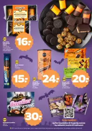 Netto tilbudsavis uge 39 Side 4: Dan Cake halloween kager €16,00, Karen Volf halloween-kager €20,00