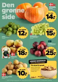 Netto tilbudsavis uge 39 Side 6: Grøn Piget æbler €18,00, Premieur blommeabrikoser €25,00