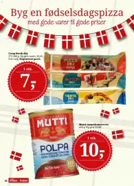Dagli'Brugsen tilbudsavis Side 15: Mutti polpa €10,00, Coop fersk dej €7,00