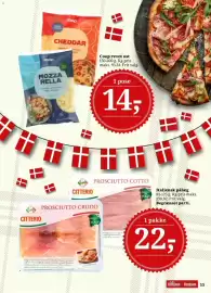 Dagli'Brugsen tilbudsavis Side 16: Coop revet ost €14,00, Citterio prosciutto crudo €22,00