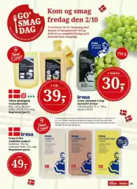 Dagli'Brugsen tilbudsavis Side 20: Thise grubelagret vesterhavsost €39,00, Thise økologisk vesterhavsost €173,33