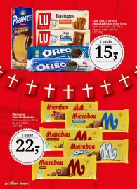 Dagli'Brugsen tilbudsavis Side 31: Café au LU Prince chokoladekiks eller Oreo €15,00, Marabou chokoladeplade €22,00