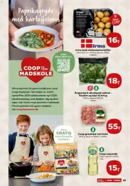 Kvickly tilbudsavis uge 39 Side 20: Irma små wildmosekartofler €16,00, Coop grisekød i strimler €55,00