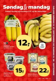 Kvickly tilbudsavis uge 39 Side 3: Stay Strong skyr €15,00, Riberhus skiveost €22,00