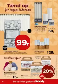 Kvickly tilbudsavis uge 39 Side 38: Coop Medlem DIY sampak €71,96, Coop fyrfadslys €99,00
