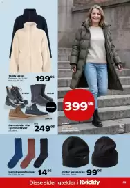 Kvickly tilbudsavis uge 39 Side 43: Damestøvler eller -gummistøvler €249,95, Damehygggestrømper €14,95