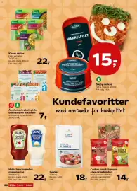 SuperBrugsen tilbudsavis uge 39 Side 31: Dan Sukker €18,00, Castus frugtstænger eller grinebidder €14,00