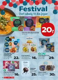 SuperBrugsen tilbudsavis uge 39 Side 4: Paridar chokolade fondant €25,00, Coop færdigret €16,00