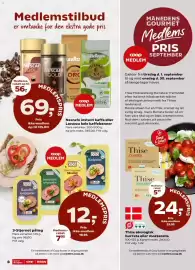 SuperBrugsen tilbudsavis uge 39 Side 8: Nescafe instant kaffe €69,00, 3-stjernet pålæg €12,95