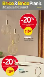Brico folder Pagina 1: Hanglamp design esterel €119,20, Hanglamp camerota €135,20