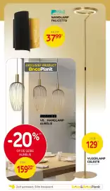 Brico folder Pagina 23: Hanglamp aurélie €159,20, Wandlamp falicetto €37,99