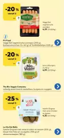 Bio Planet folder Pagina 7: Veggi Deli vegetarische worstjes €4,29, Falafel original €4,35