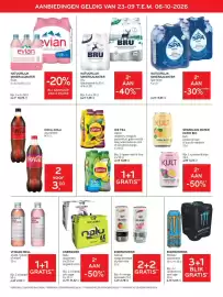 Alvo folder Pagina 14: Natuurlijk mineraalwater Bru €7,39, Energizer Nalu assortiment €11,52