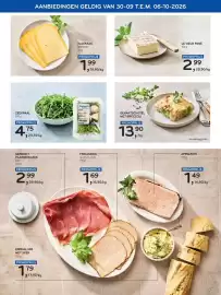 Alvo folder Pagina 4: Le vieux pané €2,99, Vlaskaas Beemster €1,99