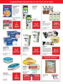Alvo folder Pagina 7: Plantaardig alternatief voor yoghurt €2,79, Yoghurt op Griekse wijze €2,29