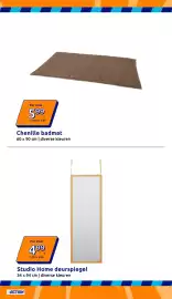 Action folder week 39 Pagina 15: Studio home deurspiegel €4,99, Chenille badmat €5,99