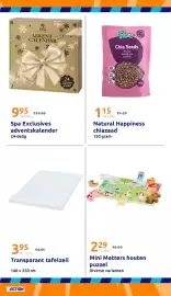 Action folder week 39 Pagina 20: Spa Exclusives adventskalender €9,95, Mini Matters houten puzzel €2,29