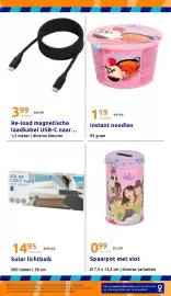 Action folder week 39 Pagina 33: Re-load magnetische laadkabel usb-c naar... €3,99, Instant noodles €1,19
