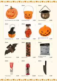 Multi bazar folder Pagina 10: Heksenketel Oranje €1,59, Deco Pompoen Light €7,99