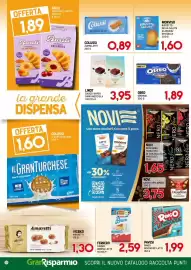 Volantino Gran Risparmio Pagina 10: Ferrero Kinder Brioss Latte €2,59, Lindt Choco Wafer Dark/Nocciola €3,95