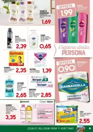Volantino Gran Risparmio Pagina 13: Huggies unistar pannolini €2,35, Nuvenia ultra assorbenti €1,39