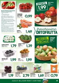 Volantino Gran Risparmio Pagina 3: Cavolo verza riccia €1,39, Prugne nere €1,99