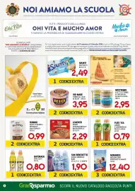 Volantino Gran Risparmio Pagina 4: Morando Miglior Cane Crocchette Manzo €12,40, San Benedetto acqua minerale baby €1,90