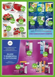 Volantino Il Tulipano Pagina 10: Rotomop inox €14,90, Glade One profumatore ambienti o spray ricaricabile €2,95