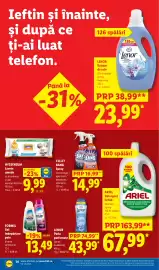 Catalog Lidl săptămâna 40 Pagină 14: Formil gel îndepărtare pete €13,49, Hygienium lavete umede €9,99