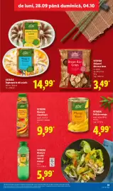 Catalog Lidl săptămâna 40 Pagină 19: Vitasia chipsuri din orez brun €3,49, Vitasia înghețată în stil asiatic €14,99