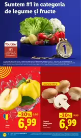 Catalog Lidl săptămâna 40 Pagină 2: Gutui €6,99, Ciuperci Champignon brune €6,99