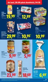 Catalog Lidl săptămâna 40 Pagină 23: Fruit2go prune uscate umplute cu miez de nucă €29,99, Cris-tim salam sinaia €18,69