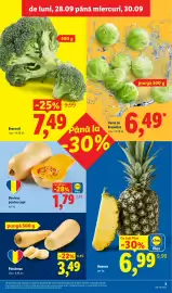 Catalog Lidl săptămâna 40 Pagină 3: Păstârnac €3,49, Lidl Ananas €6,99