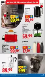 Catalog Lidl săptămâna 40 Pagină 33: Silvercrest Termos €17,99, Bialetti espressor aragaz €89,99