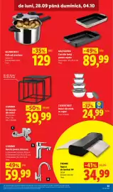 Catalog Lidl săptămâna 40 Pagină 35: Masterpro tavă din fontă pentru cuptor €89,99, Silvercrest Oală sub presiune €129,00