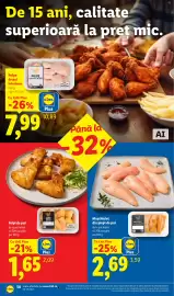 Catalog Lidl săptămâna 40 Pagină 50: Lidl Arip de pui €1,65, Lidl Muschiuleț din piept de pui €2,69