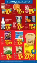 Catalog Lidl săptămâna 40 Pagină 53: Freshona mix de legume €3,99, Milbona brânză cheddar €11,99
