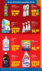 Catalog Lidl săptămâna 40 Pagină 57: Dero 2 în 1 detergent lichid €34,99, Misavan Soluție de curățat €14,99