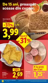 Catalog Lidl săptămâna 40 Pagină 6: Merdenea cu umplutură de brânză €2,69, Mini gogoși €1,25