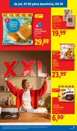 Catalog Lidl săptămâna 40 Pagină 61: Dulano salam sticks carne de porc €19,99, Ocean Sea File de cod Alaska, în panadă €29,89