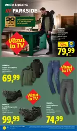 Catalog Lidl săptămâna 40 Pagină 64: Parkside jachetă fleece bărbați €69,99, Parkside jachetă de lucru căptușită €79,99