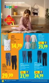 Catalog Lidl săptămâna 40 Pagină 72: Lupilu bluze termice €29,99, Lupilu leggings termici fete €29,99