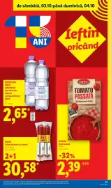 Catalog Lidl săptămâna 40 Pagină 77: Pikok salam țărănesc cu șuncă €30,58, Aqua magnesia biborteni €2,65