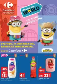 Catalog Carrefour săptămâna 39 Pagină 1: Nivea gel de duș €11,79, Ice tea Lipton €4,99