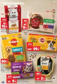 Catalog Carrefour săptămâna 39 Pagină 13: Sheba sauce collection €2,90, Purina gourmet mon petit intense €10,99