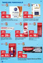 Catalog Carrefour săptămâna 39 Pagină 20: Lacalut pastă de dinți €25,49, Nivea pachet anti-rid revitalizant 55+ €40,19