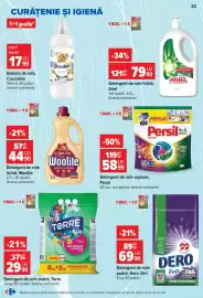 Catalog Carrefour săptămâna 39 Pagină 22: Woolite detergent de rufe lichid €44,90, Persil detergent de rufe capsule €58,99