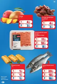Catalog Carrefour săptămâna 39 Pagină 24: Strudel cu mere €1,99, Carrefour la Piață carne tocată din spată de porc €11,99